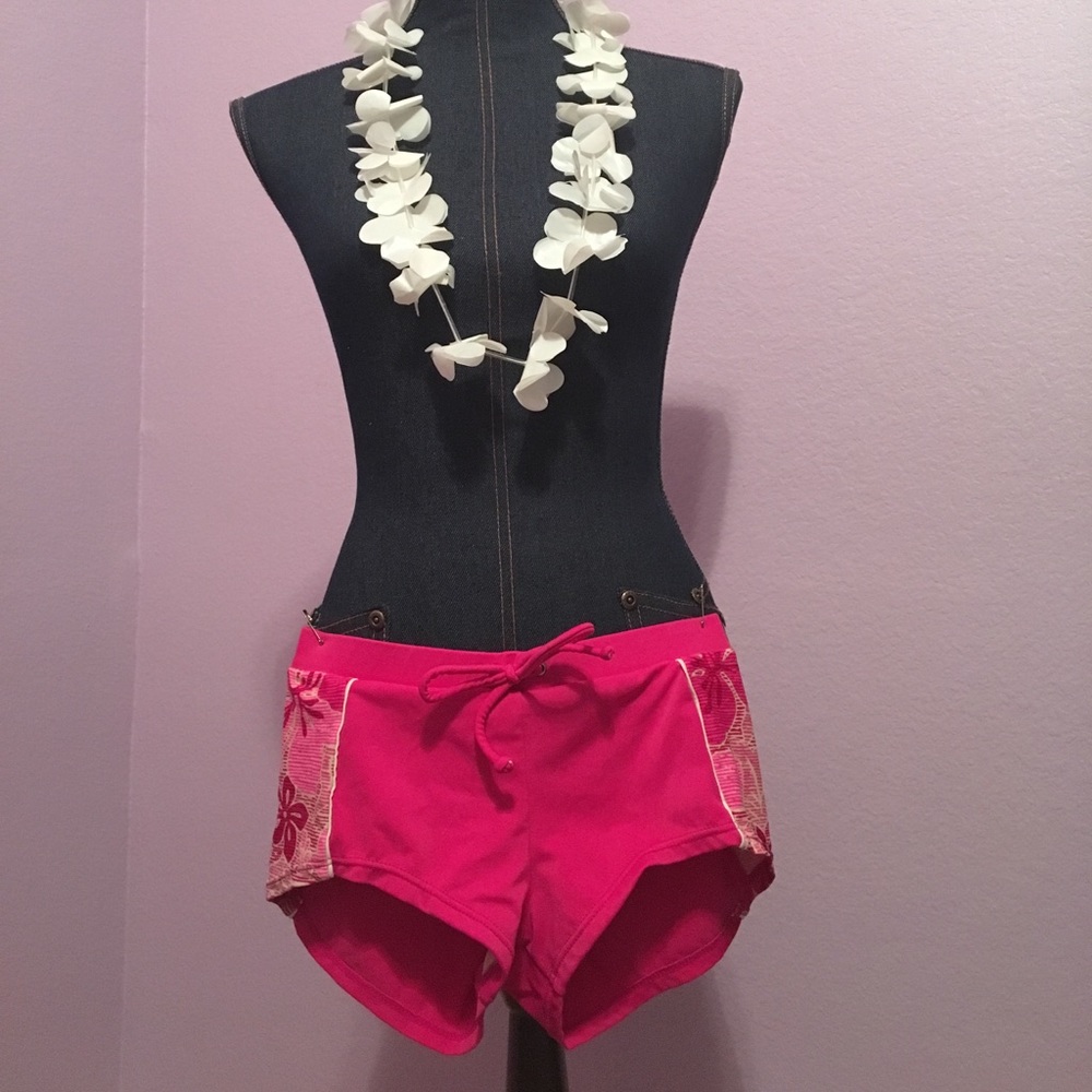 Malibu Dream Girl Hot Pink Swim Bottoms