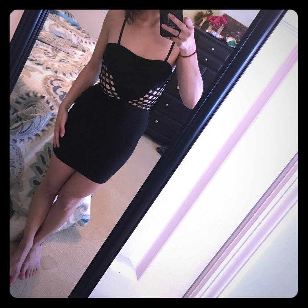 Sexy Black Bodycon Dress