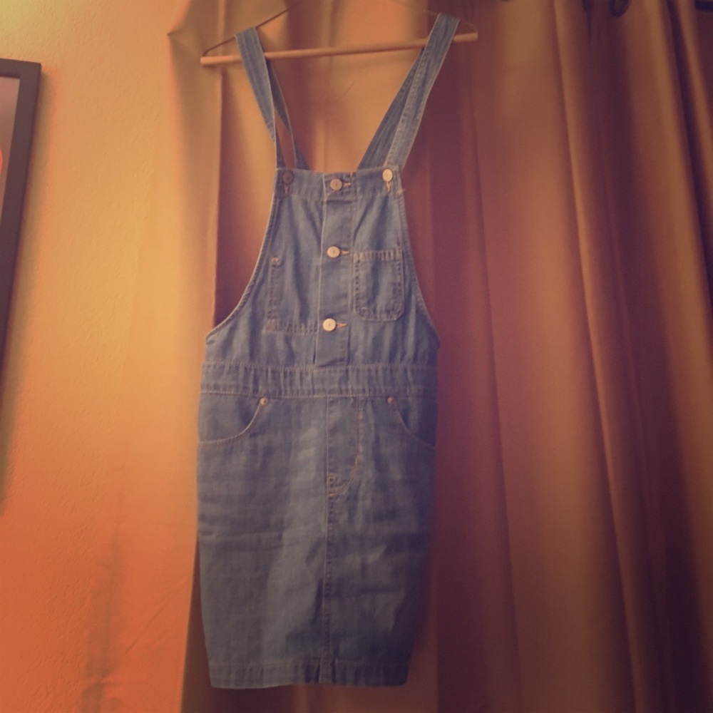 Levi's denim overall dress