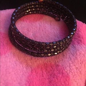 Black Sequin Bracelet