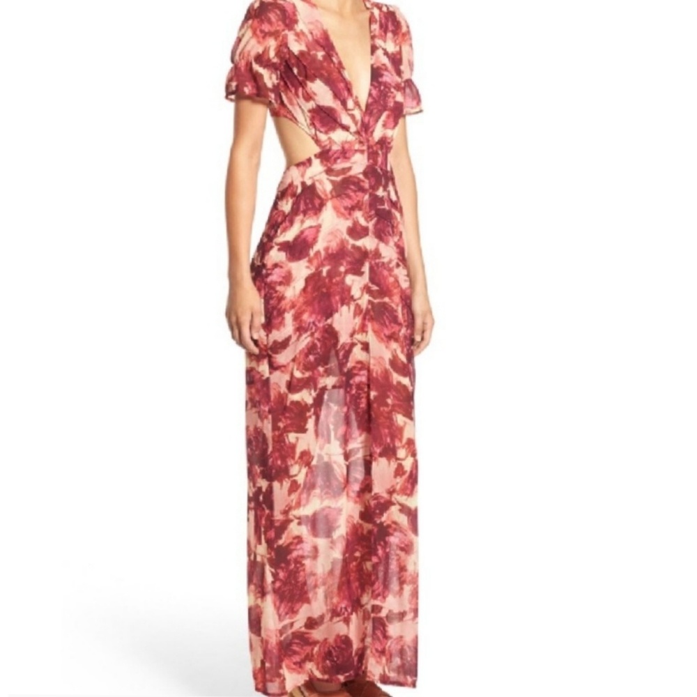 **SOLD!!!** NEW!! FL&L SAFFRON MAXI DRESS