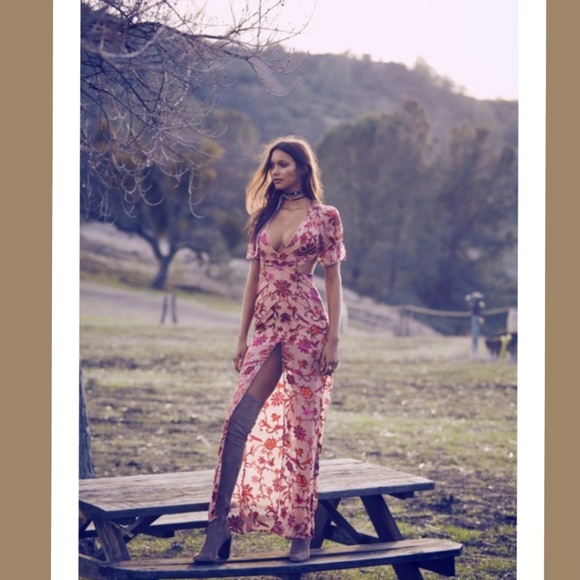 **SOLD!!!** NEW!! FL&L SAFFRON MAXI DRESS - Picture 4 of 8