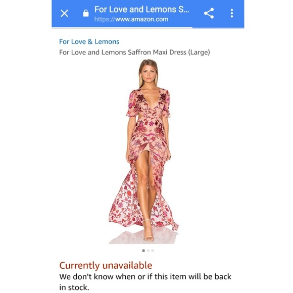 **SOLD!!!** NEW!! FL&L SAFFRON MAXI DRESS - Picture 2 of 8