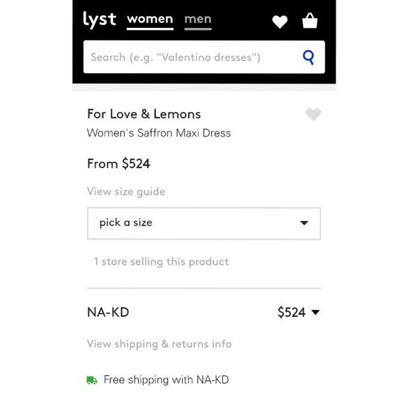 **SOLD!!!** NEW!! FL&L SAFFRON MAXI DRESS - Picture 7 of 8