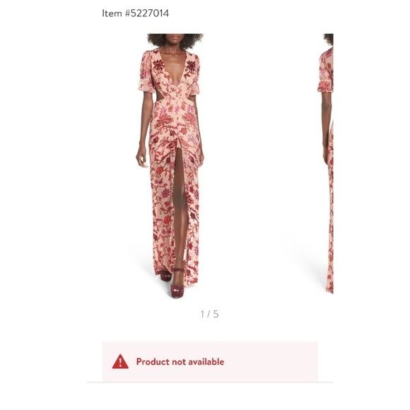 **SOLD!!!** NEW!! FL&L SAFFRON MAXI DRESS - Picture 8 of 8