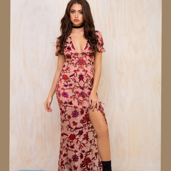 **SOLD!!!** NEW!! FL&L SAFFRON MAXI DRESS - Picture 3 of 8