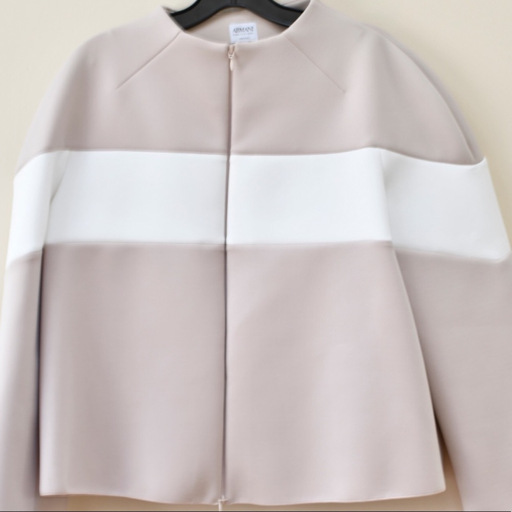 Giorgio Armani black label Italy jacket