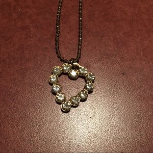 Pretty Heart Charm Necklace