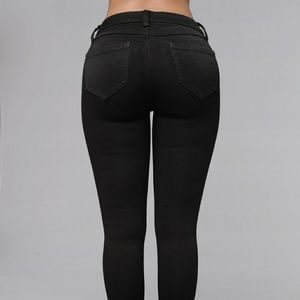 Fashion Nova High Waisted Jeans Size 3