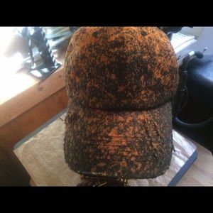 Custom distorted dad hats by cxck the brand