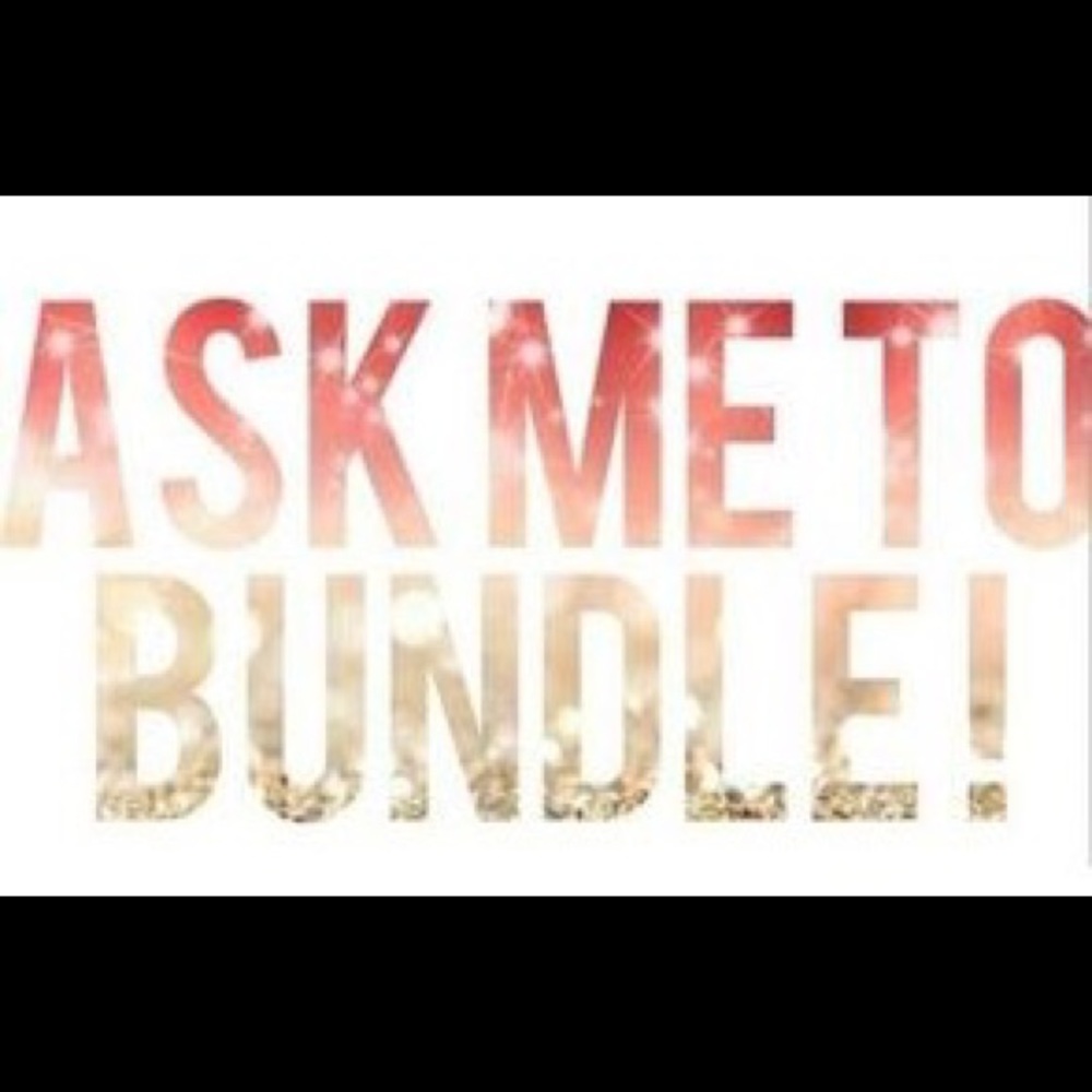 Ask me to bundle!