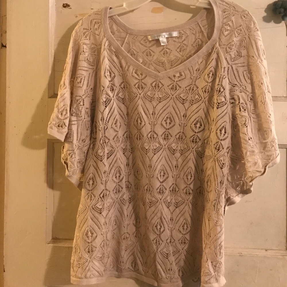 Lauren Conrad Crochet Top