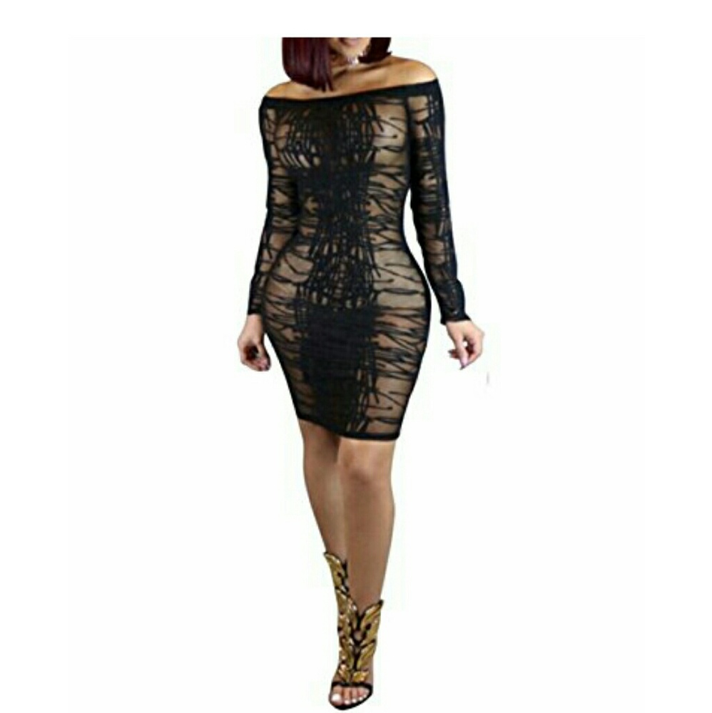 Sexy clubwear outfit bodycon mini cocktail dress