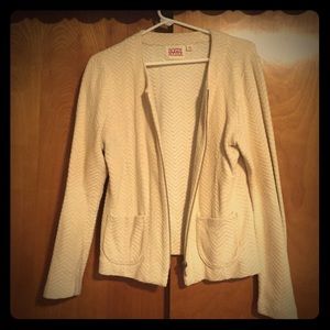 Cream colored cotton jacket