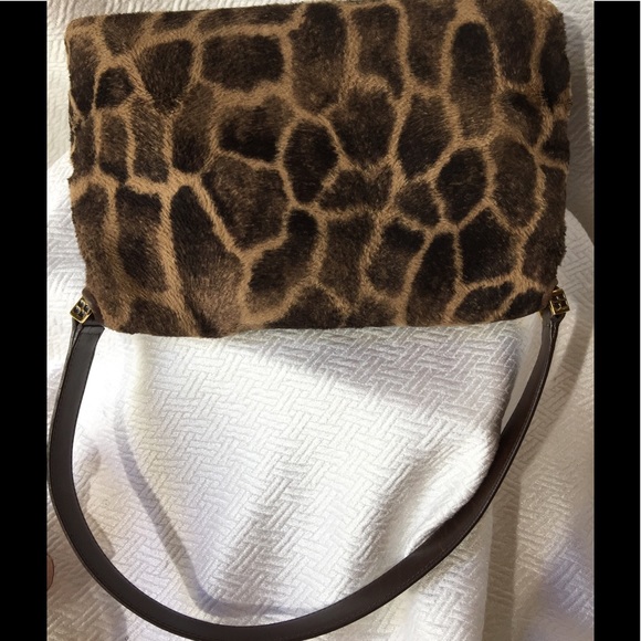 Authentic Kate Spade ♠️ KiKi Giraffe Print Bag - Picture 7 of 8