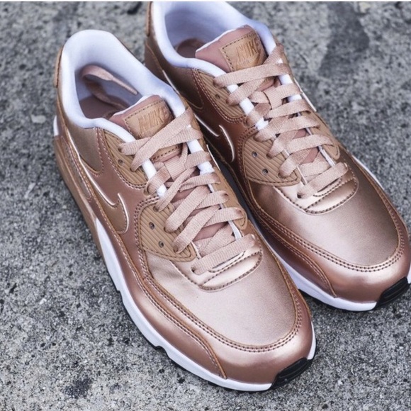 nike air max 90 metallic rose gold