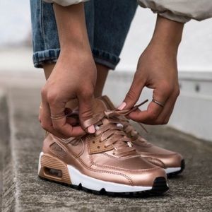 rose gold air max 90 womens