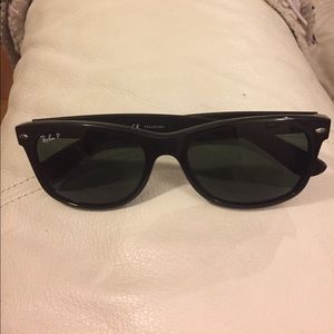 Ray Bay Black "new wayfarer"