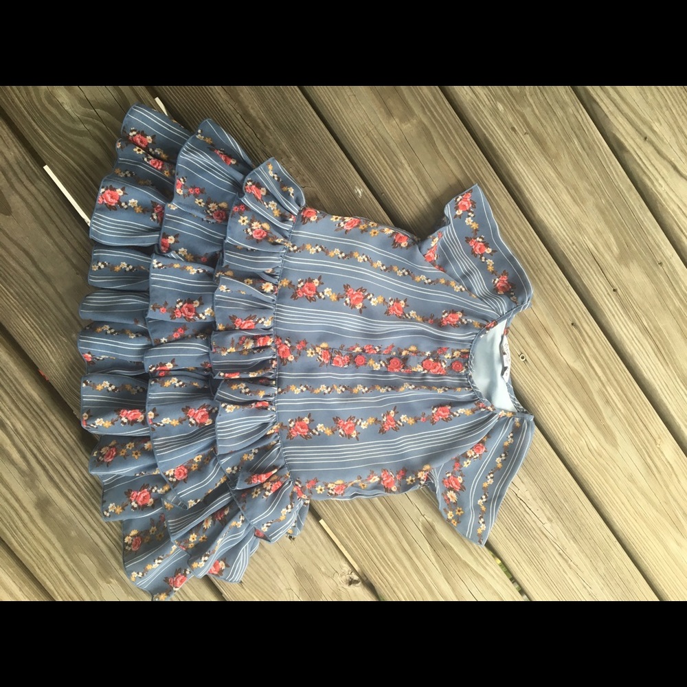 NWOT Pippa & Julie floral 3T/4T dress - Picture 1 of 2