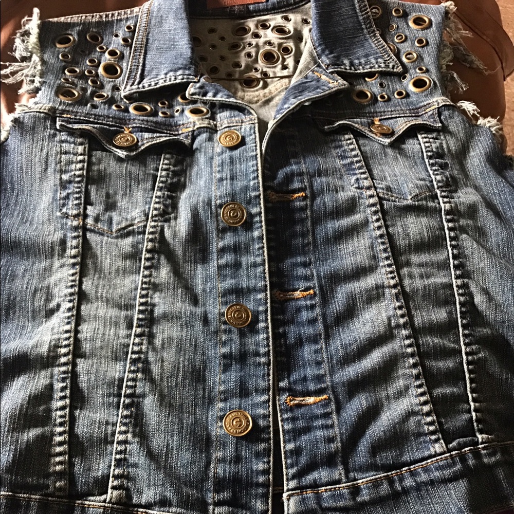 Denim vest