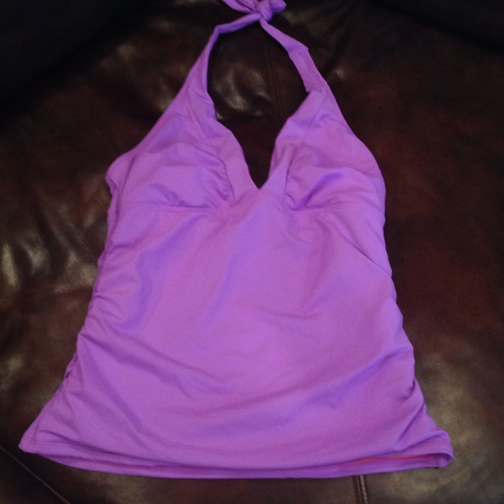 Athlete Purple Bathing Suit