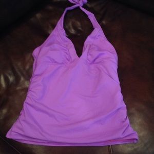 Athlete Purple Bathing Suit