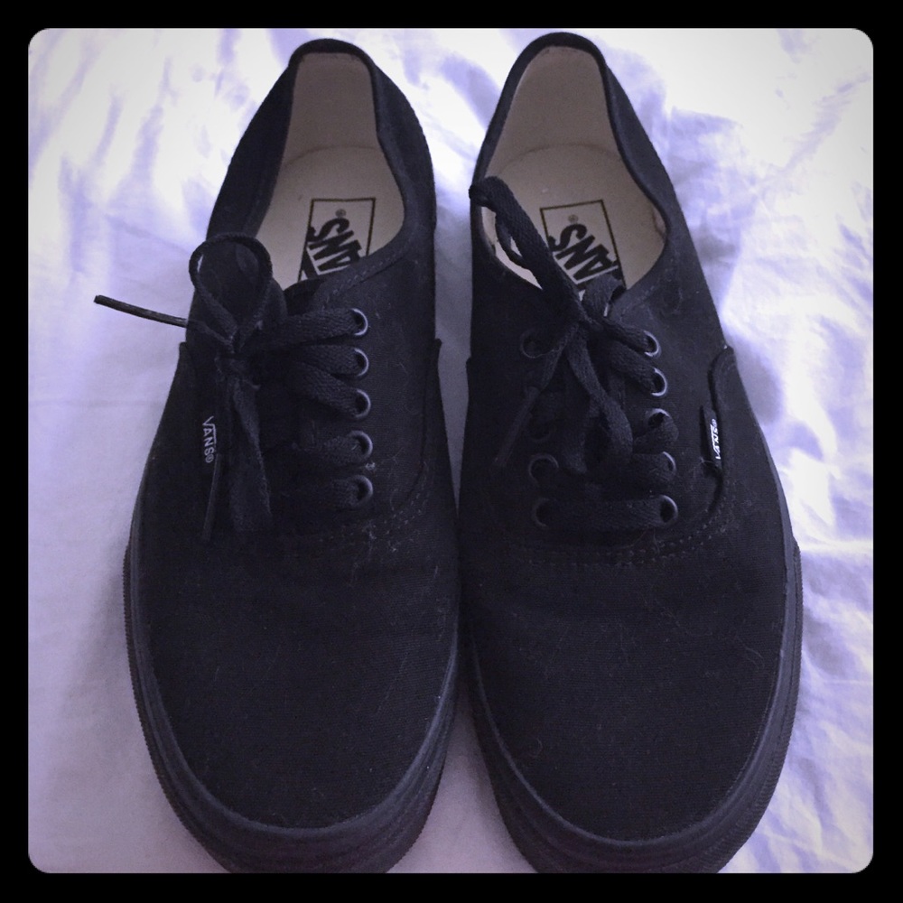 Black Vans