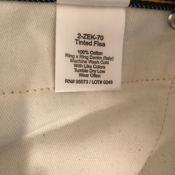 Authentic new w/o tags Paper denim and cloth jeans - Picture 4 of 4