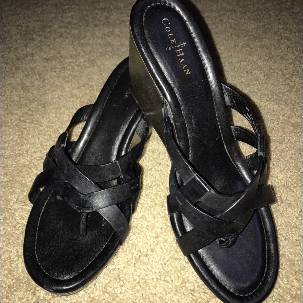 Cole Haan Nike air wedges, size 8 1/2