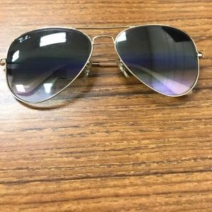 Ray-ban aviator blue sunglasses