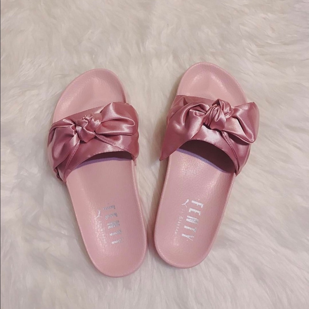 Rihanna puma fenty bow slides
