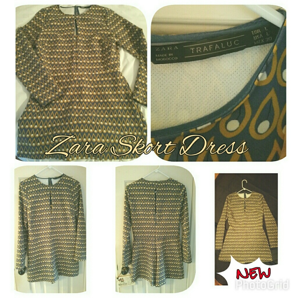 Zara trafaluc skort dress