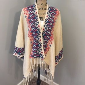 Knitted Poncho