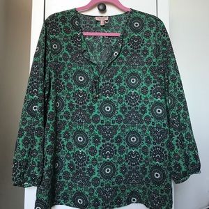 Juicy Couture bohemian blouse