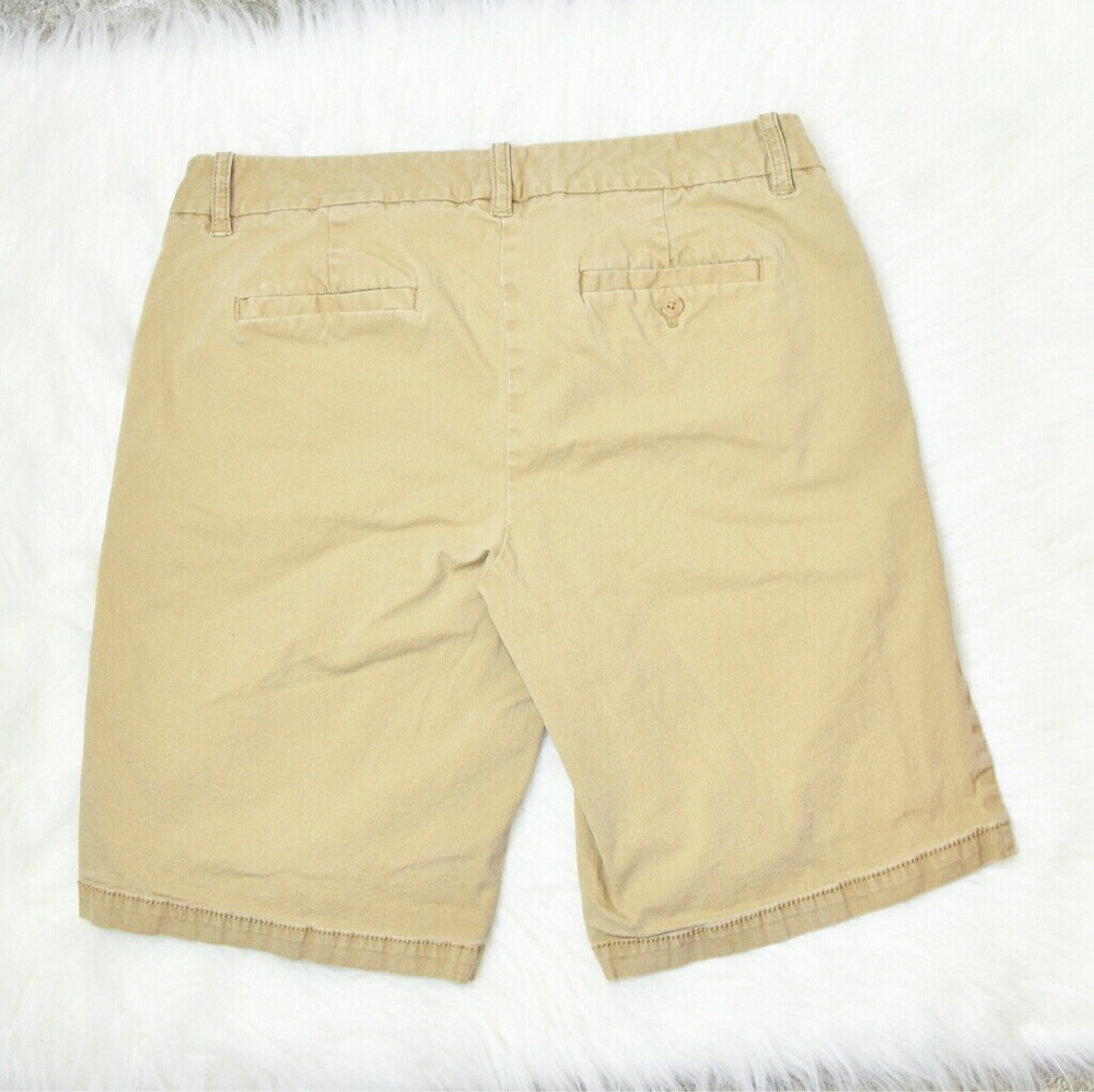 J. Crew Tan Bermuda Shorts - Picture 2 of 2