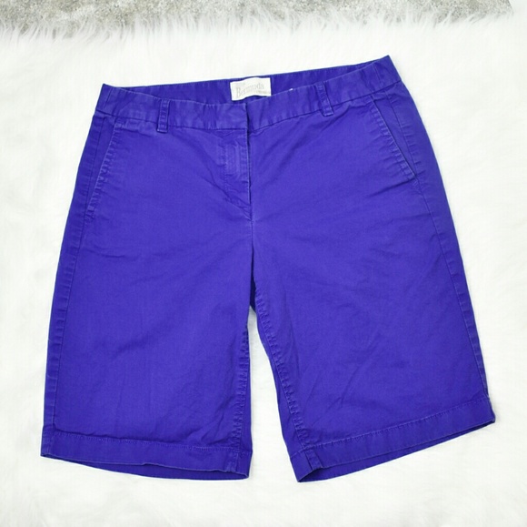 J. Crew Pants - J. Crew Dark Purple Bermuda Shorts