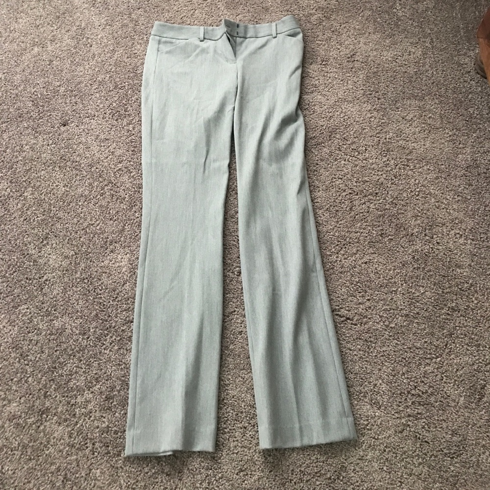 Editor barely boot light grey dress pants