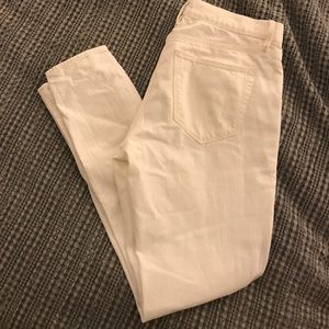 Madewell white jeans