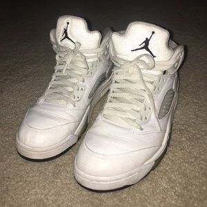 Jordan 5 Metallic Silver