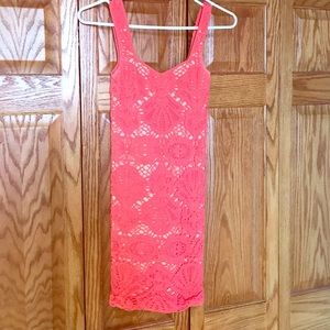 Free People Coral Bodycon Dress XS/S