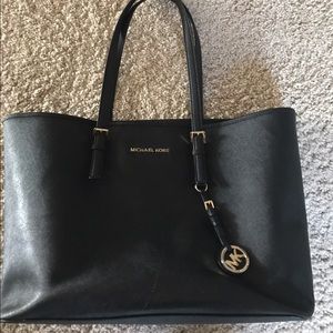 Black Michael Kors tote bag