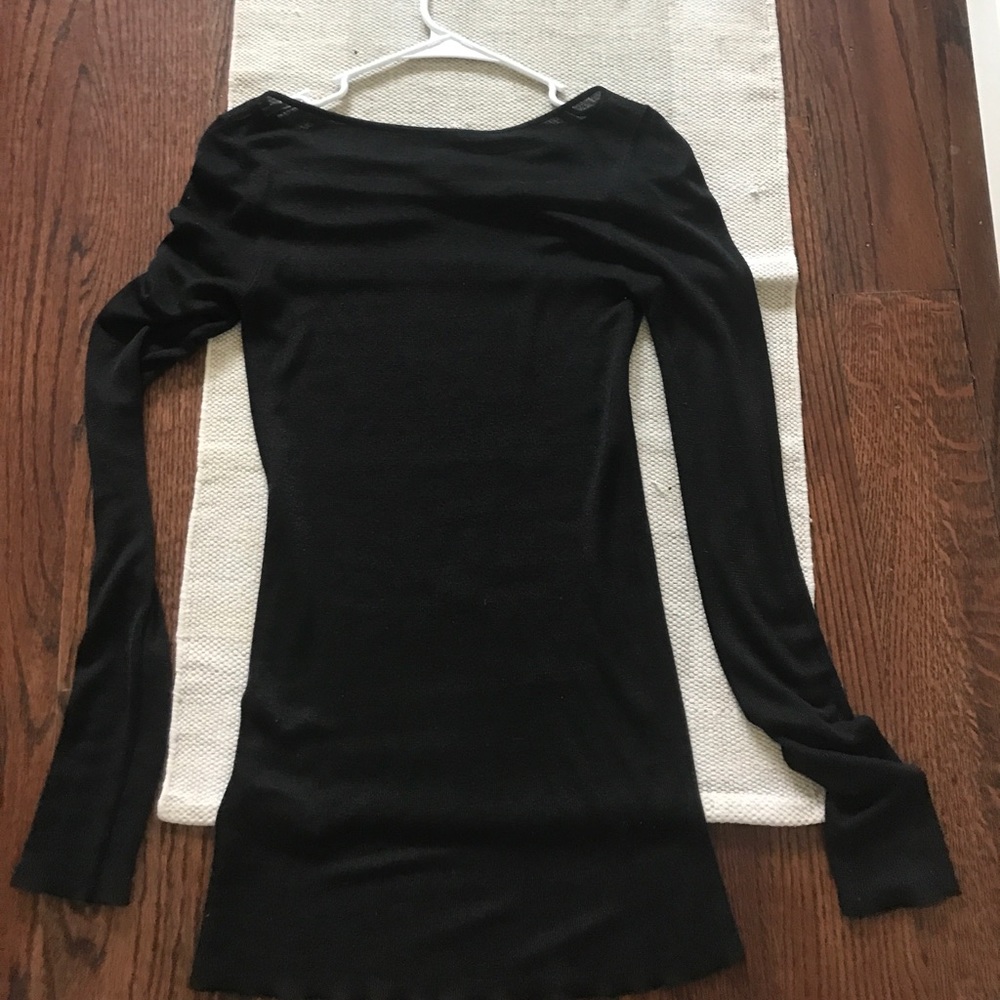 Ann Taylor black tunic