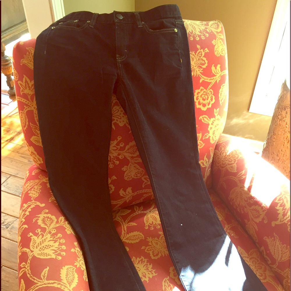 J Crew bootcut dark rinse jeans
