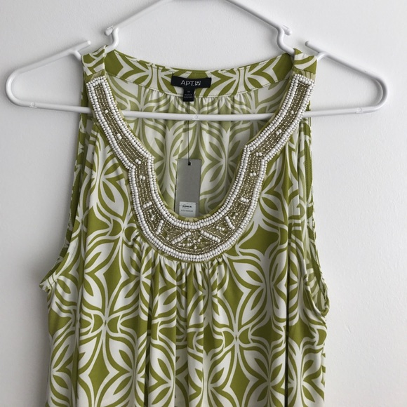 NWT Apt 9 sleeveless dress 👗 size: M - Picture 3 of 4