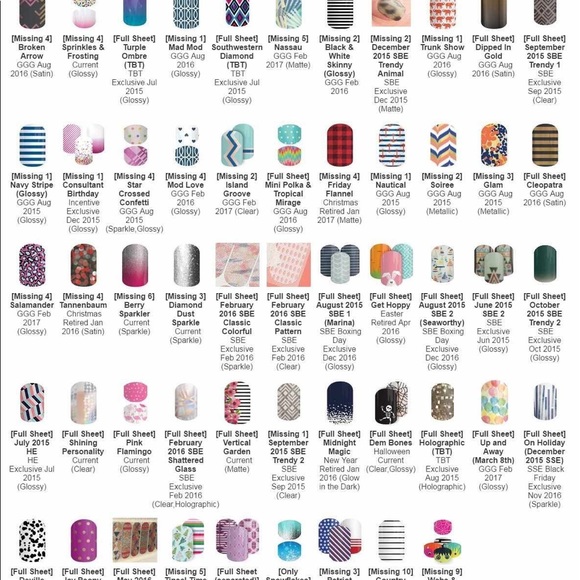 92 off jamberry other reserved for janie nail wraps poshmark jamberry full sheet