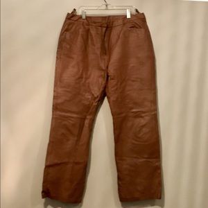 Women's Genuine Leather trousers
