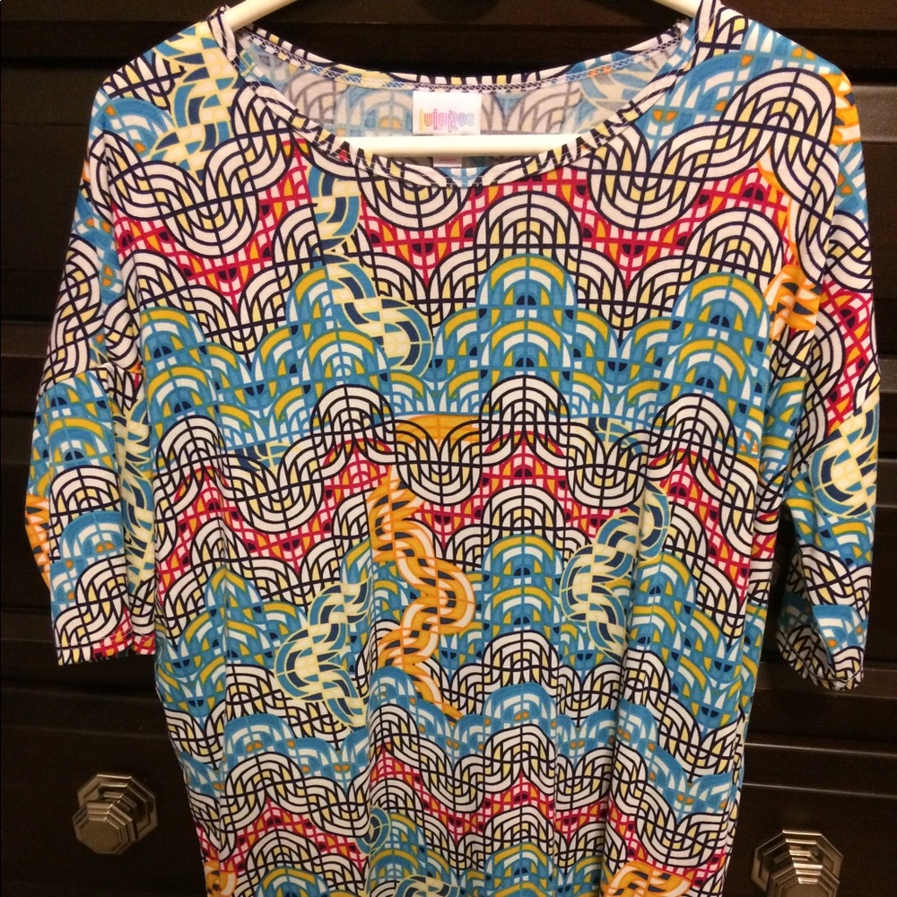 Lularoe Irma print, small NWOT