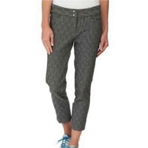 ADIDAS NEW WITH TAGS XL BROCADE CROP PANT
