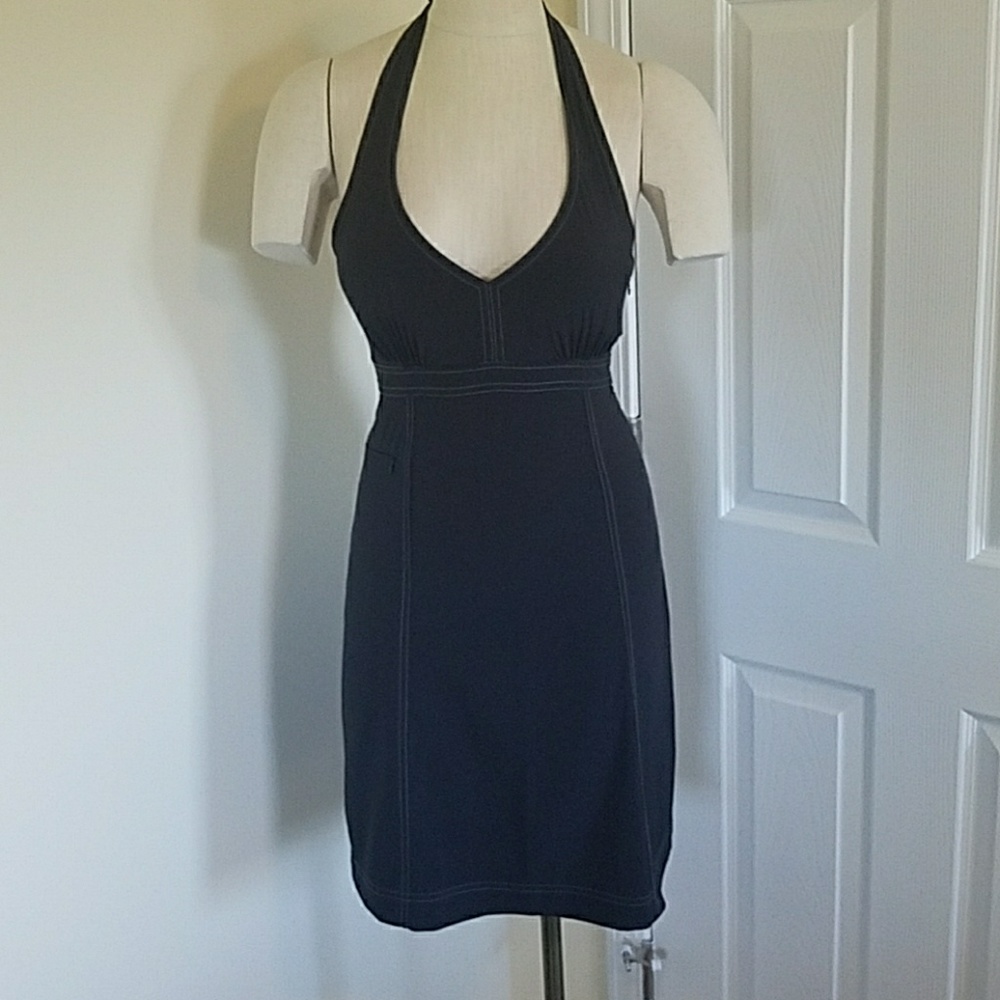 ATHLETA HALTER DRESS