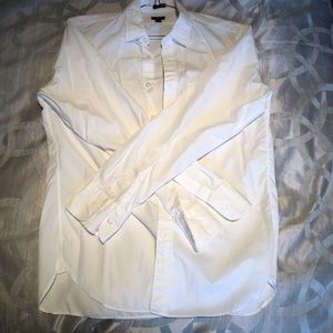 J Crew White button down